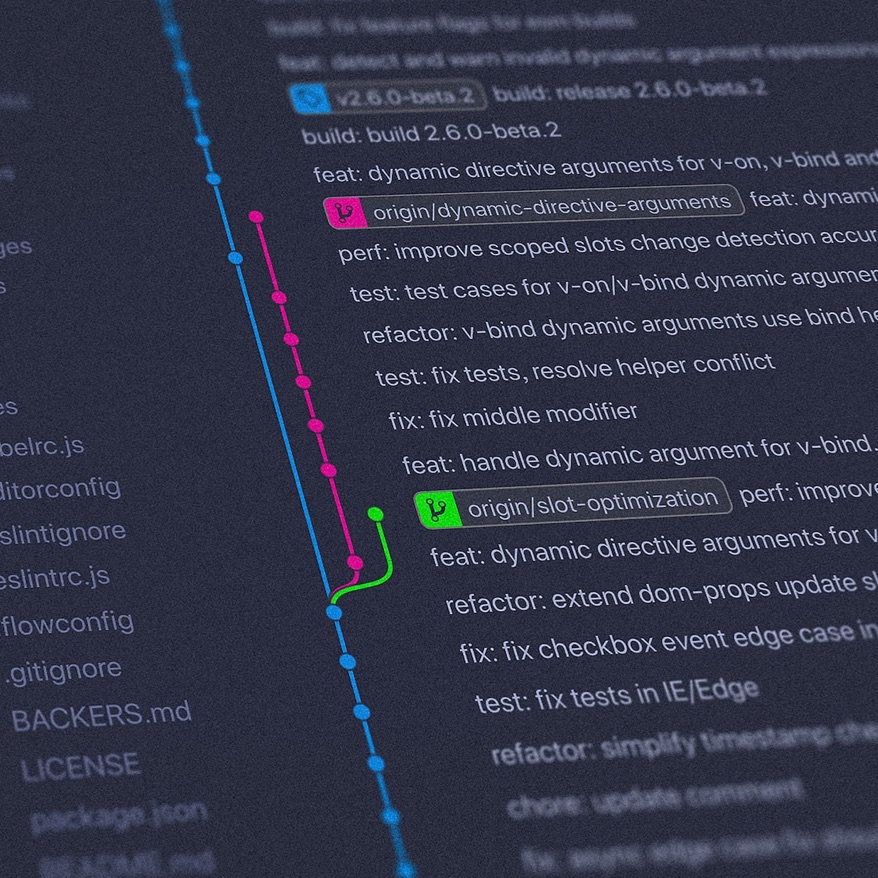 a GIT commit changelog